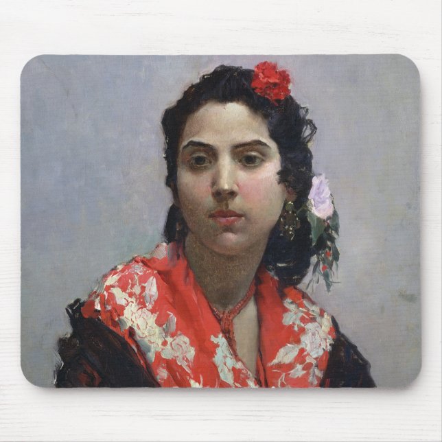 Tapis De Souris Femme gitane (Devant)