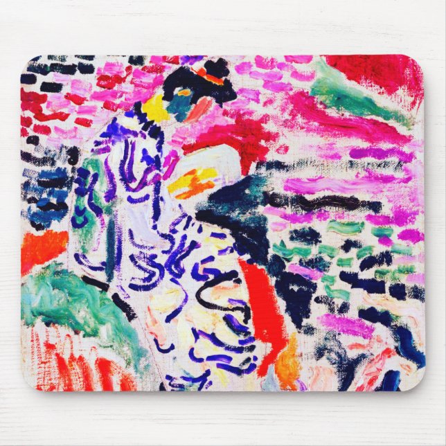 Tapis De Souris Femme japonaise au bord de l'eau, Matisse (Devant)