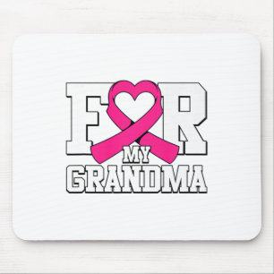 Tapis De Souris Femme Pour Ma Grand-Mère Sensibilisation Au Cancer