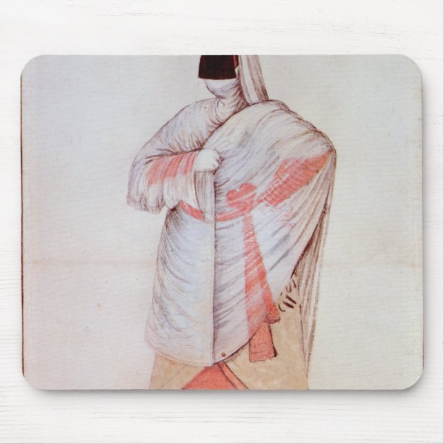 Tapis De Souris Femme turque (Devant)