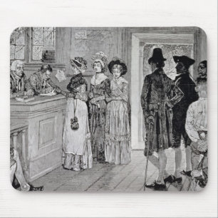 Tapis De Souris Femmes aux scrutins dans le New Jersey