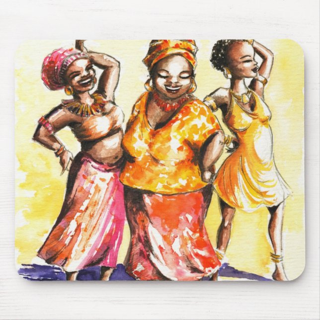 Tapis De Souris Femmes de danse (Devant)