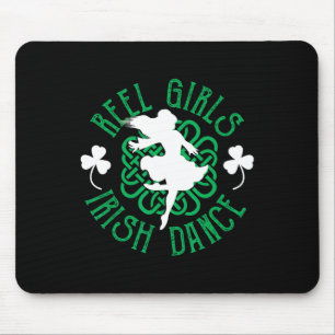 Tapis De Souris Femmes Irlandais Step Dancer Step Danser Reel Girl