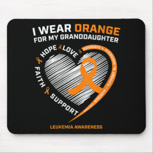 Tapis De Souris Femmes Je Porte De L'Orange Pour Ma Petite-Fille L