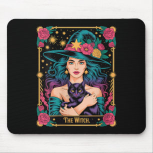 Tapis De Souris Femmes La Carte De Sorcière Halloween Gothique Sor