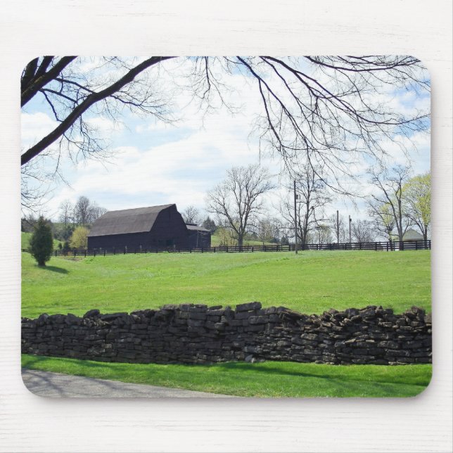 Tapis De Souris Ferme de cheval du Kentucky (Devant)