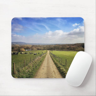 Tapis De Souris Fermes   Français Camptryside Dirt Road