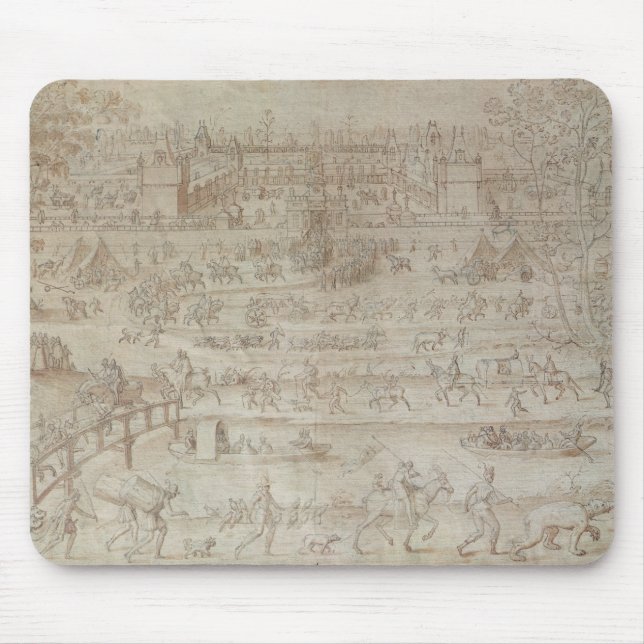 Tapis De Souris Festival au d'Anet de château (Devant)