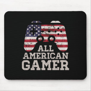 Tapis De Souris Fête américaine du 4 juillet pour hommes garçons e