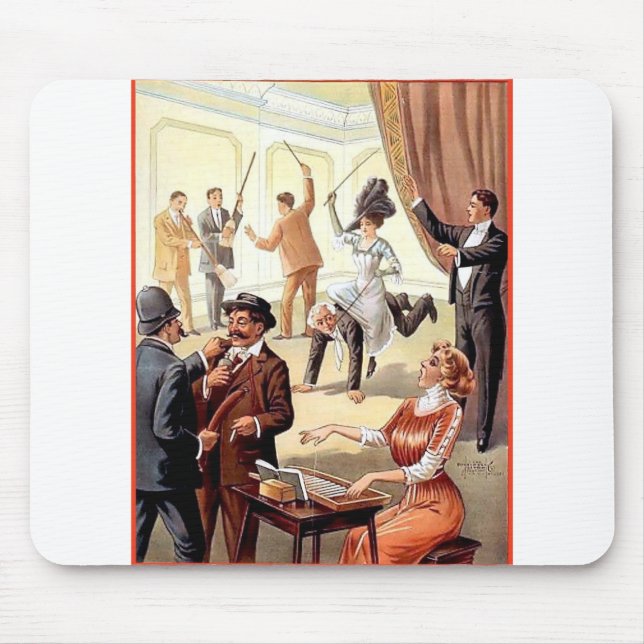 Tapis De Souris fête amusante (Devant)