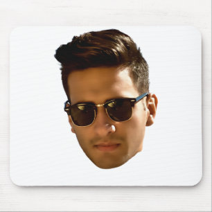 Tapis De Souris Fête d'anniversaire de Bachelorette avec découpe d