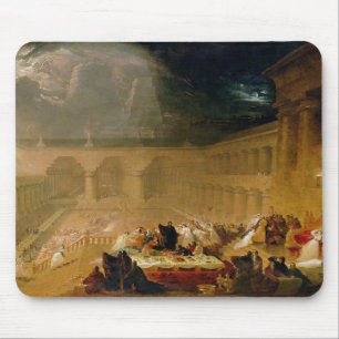 Tapis De Souris Fête de Belshazzar (huile sur toile)