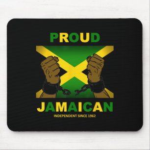 Tapis De Souris Fête de l'Indépendance 2024 - Fière Jamaïque