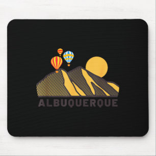 Tapis De Souris Fête des ballons d'Albuquerque Montagnes du Nouvea