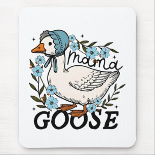 Tapis De Souris Fête des mères de Mama Goose Silly Goose