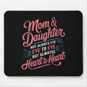 Tapis De Souris Fête des Mères drôle de fille pour maman