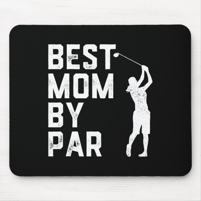 Tapis De Souris Fête des Mères Meilleure maman Par Chemise Funny G (Devant)