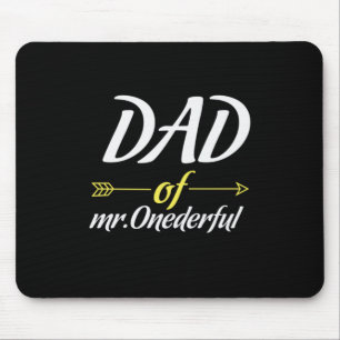 Tapis De Souris Fête des pères Papa De M. Onederful