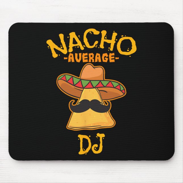 Tapis De Souris Fête mexicaine Cinco De Mayo de Dj Nacho moyen (Devant)