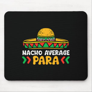 Tapis De Souris Fête mexicaine de Cinco De Mayo pas moyenne Sq