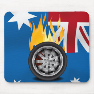 Tapis De Souris Feu, Alliage - Australie