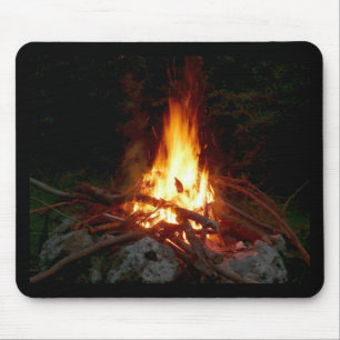 Tapis De Souris Feu de campagne Mousepad