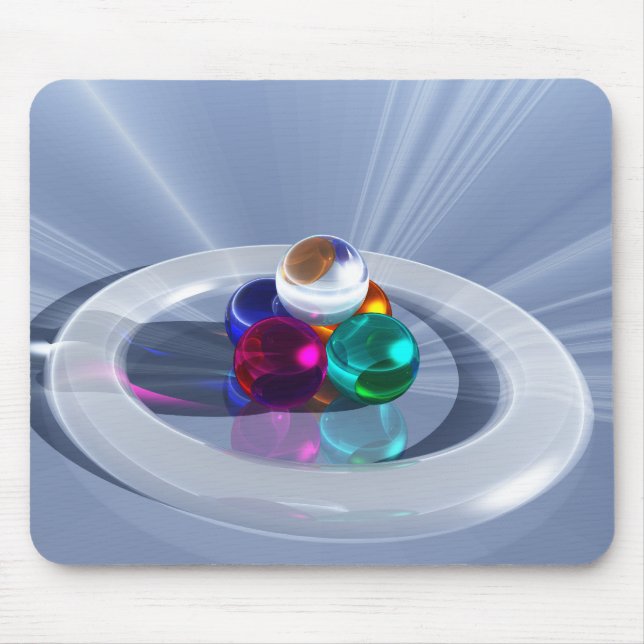 Tapis De Souris Feu de cintrage Mousepad (Devant)