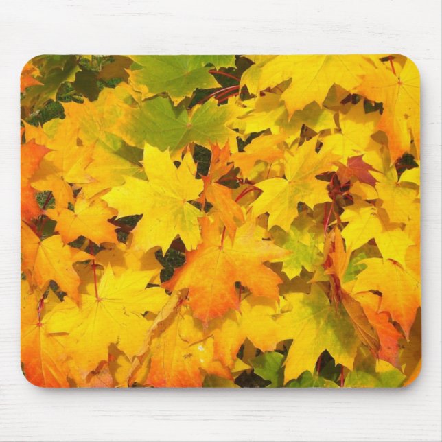 Tapis De Souris Feuille d'or (Devant)