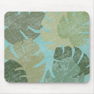Tapis De Souris Feuille fané tropical