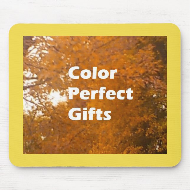 Tapis De Souris Feuilles automnales (Devant)