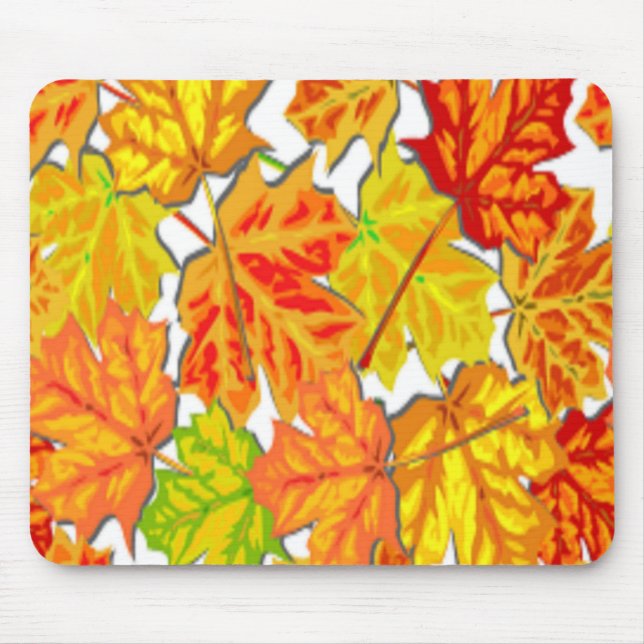 TAPIS DE SOURIS FEUILLES D'AUTOMNE (Devant)