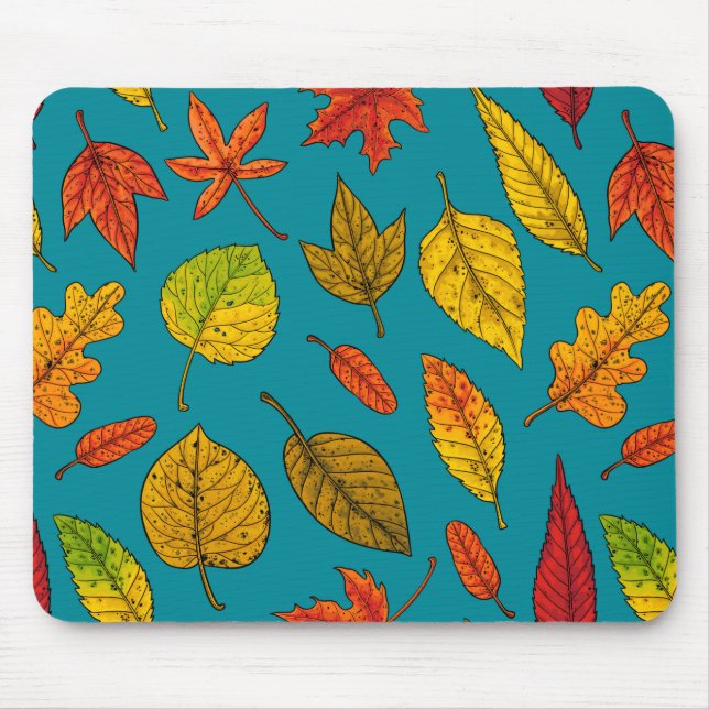 Tapis De Souris Feuilles d'automne (Devant)