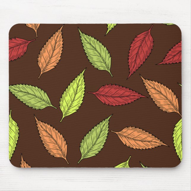 TAPIS DE SOURIS FEUILLES D'AUTOMNE (Devant)