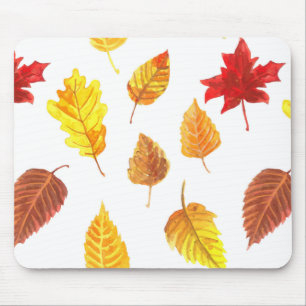 Tapis De Souris Feuilles d'automne motif