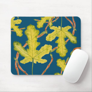 Tapis De Souris Feuilles de fig sur un carnet de souris
