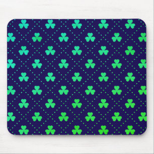 Tapis De Souris Feuilles de trèfle motif de la Saint-Patrick-53223