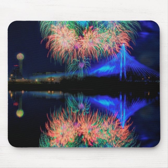 Tapis De Souris Feux d'artifice (Devant)