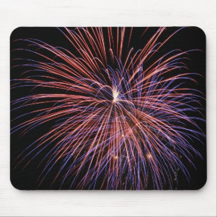 Tapis de souris Feux d'artifice