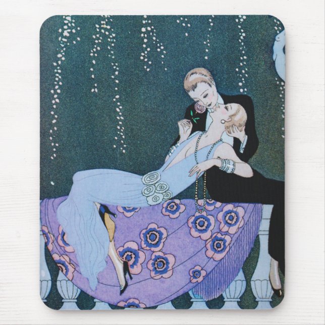 Tapis De Souris Feux d'artifice dans l'art déco de Paris (Devant)