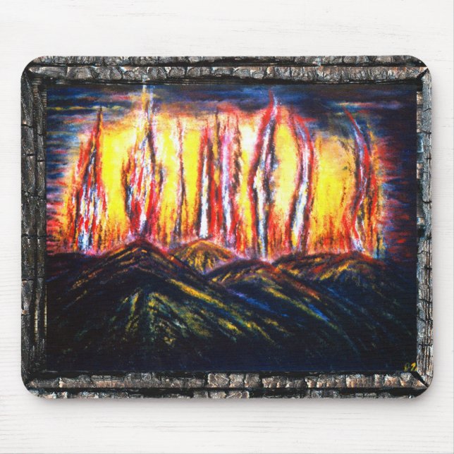 Tapis De Souris Feux de fourrage (Devant)
