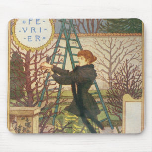 Tapis De Souris Février