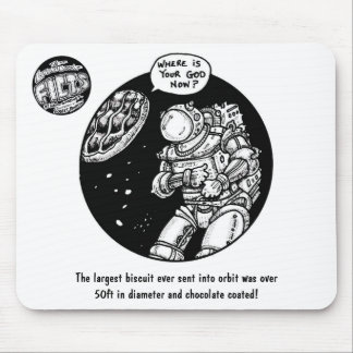 Tapis De Souris FICTS "biscuit dans l'espace" Mousepad