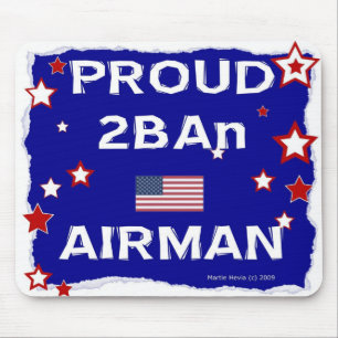 Tapis De Souris Fier Airman 2BA - En Honneur - Mousepad