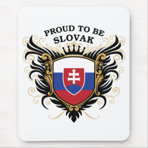 Tapis De Souris Fier d'être slovaque