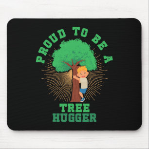 Tapis De Souris Fier D'Être Un Arbre Plus Gros Terre Arbour Day Na
