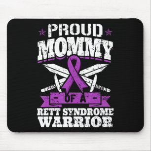 Tapis De Souris Fier Moment D'Un Syndrome De Rett Guerrier RTT