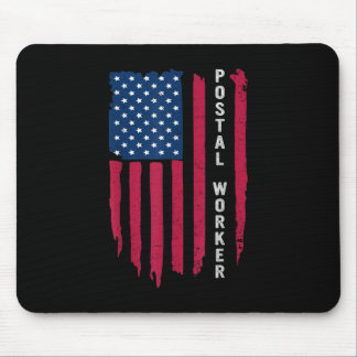 Tapis De Souris Fier Postal Worker Postmaster Us Post Service Mem