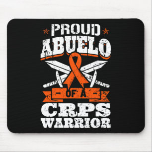 Tapis De Souris Fière Abuelo D'Un Guerrier du SPRC RSD Sensibilisa