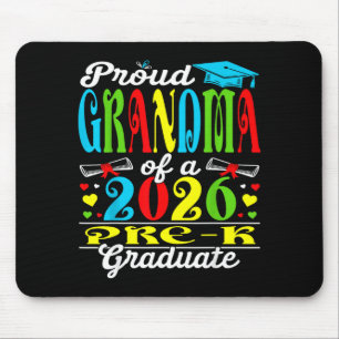 Tapis De Souris Fière grand-mère de la promotion 2026 de maternell