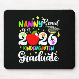 Tapis De Souris Fière nounou des mères diplômées de la maternelle